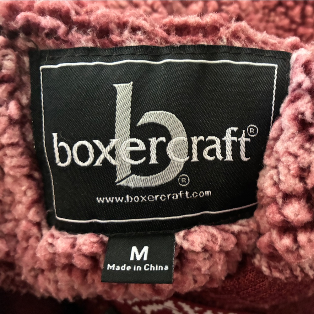 Cozy Sherpa Zip-Up Jacket in Dusty Rose Size M - Picture 7 of 7